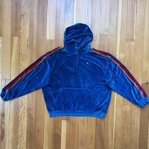 Aviator Nation Blue Velvet Hoodie